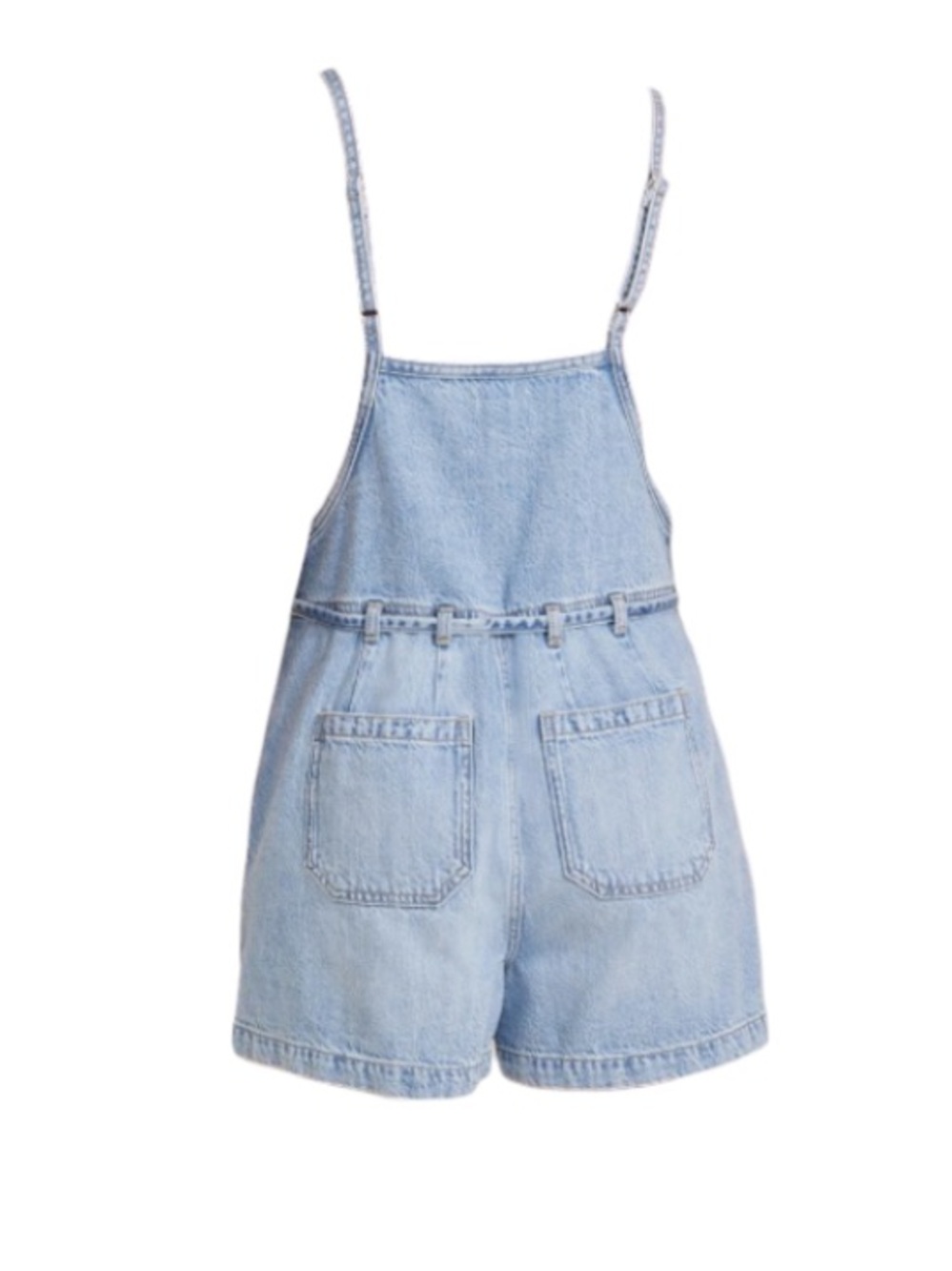 m jeans by Maurice’s Soft Denim Shortalls Size Large Short - Picture 4 of 12